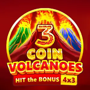 Wewin96 Casino selection featuring 3 Coin Volcanoes
